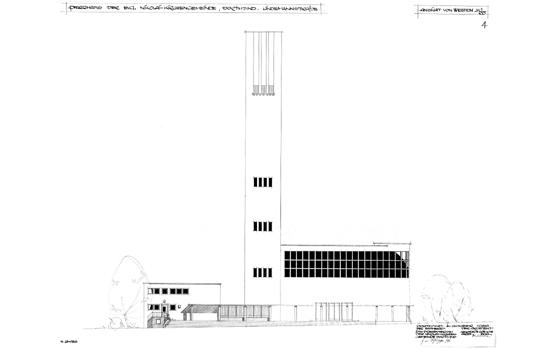 Nicolaikirche Dortmund Ansicht Kirche – Caspar Köchling