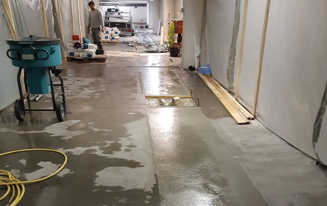 Tiefgarage in Dortmund Vergussbeton Oberfläche - Caspar Köchling Tiefgarage in Dortmund Vergussbeton Oberfläche - Caspar Köchling