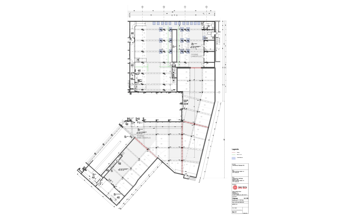 Tiefgarage in Dortmund – Instandsetzungsplan Tiefgarage in Dortmund – Instandsetzungsplan