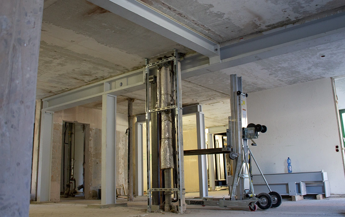Caspar Köchling News – Umbau Wohnung zu Büro Tragwerk
