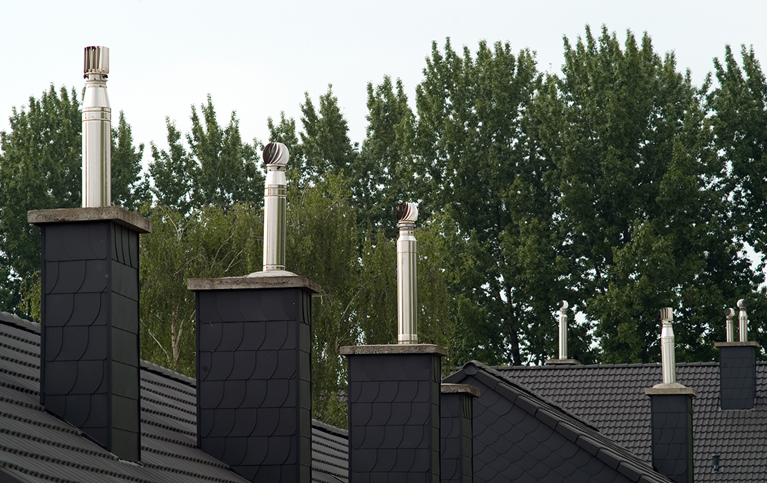 Wohnsiedlung in Dortmund Kaminbekleidung Faserzementplatten – Caspar Köchling Wohnsiedlung in Dortmund Kaminbekleidung Faserzementplatten – Caspar Köchling