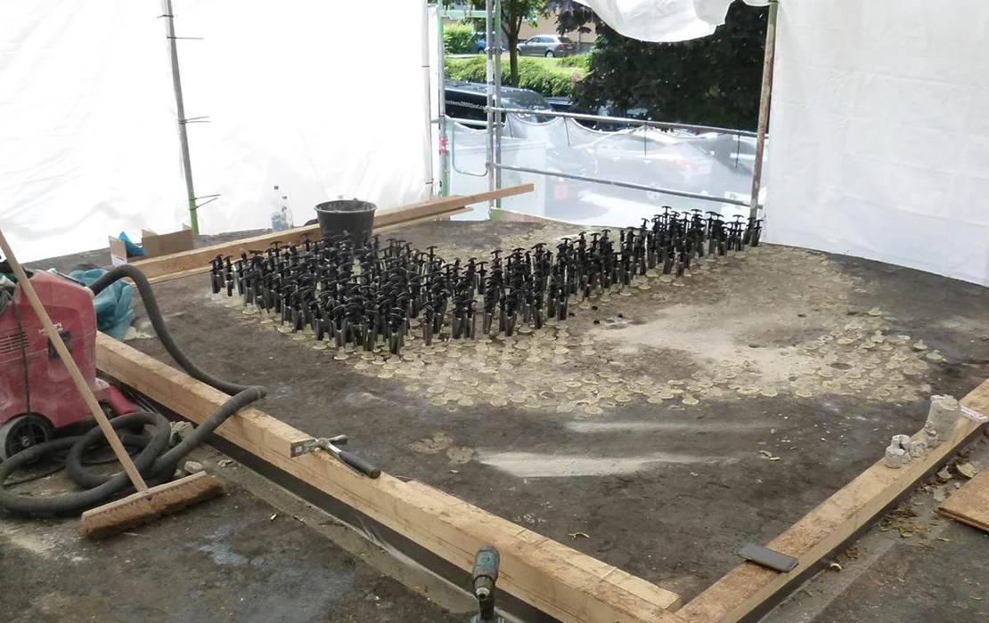 Nicolaikirche Dortmund Verpressung Epoxydharz – Caspar Köchling Nicolaikirche Dortmund Verpressung Epoxydharz – Caspar Köchling