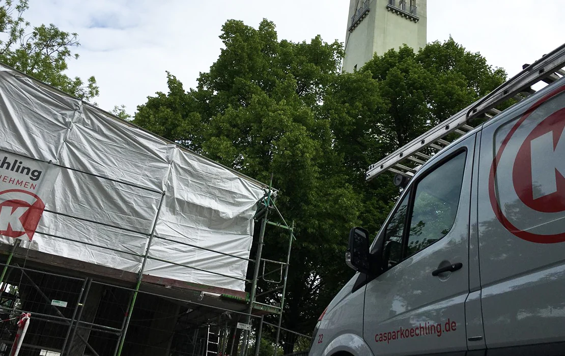 Nicolaikirche Dortmund Provisorische Einhausung – Caspar Köchling Nicolaikirche Dortmund Provisorische Einhausung – Caspar Köchling