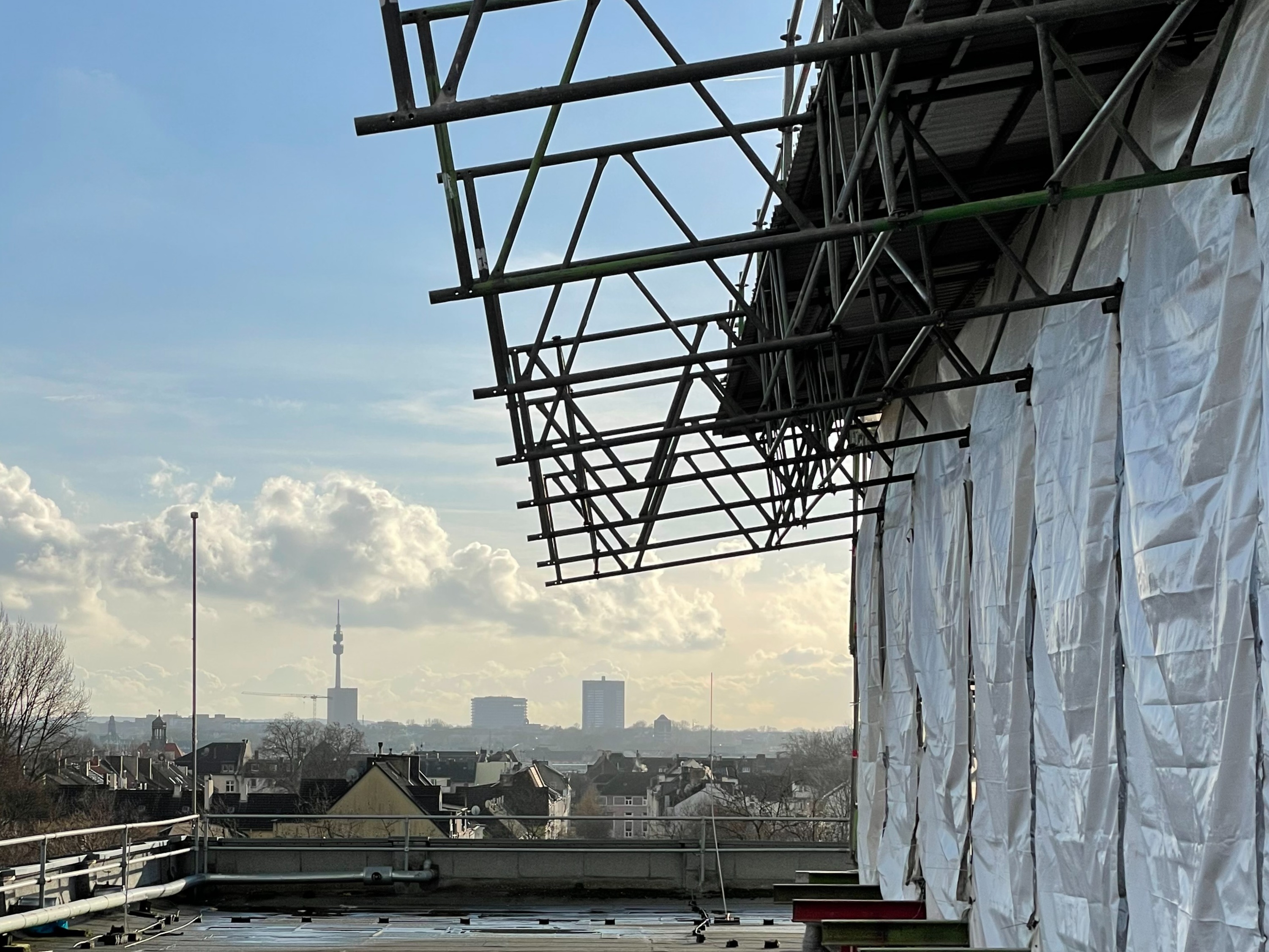 1 Blick von der Kuppel auf die Dortmunder Skyline