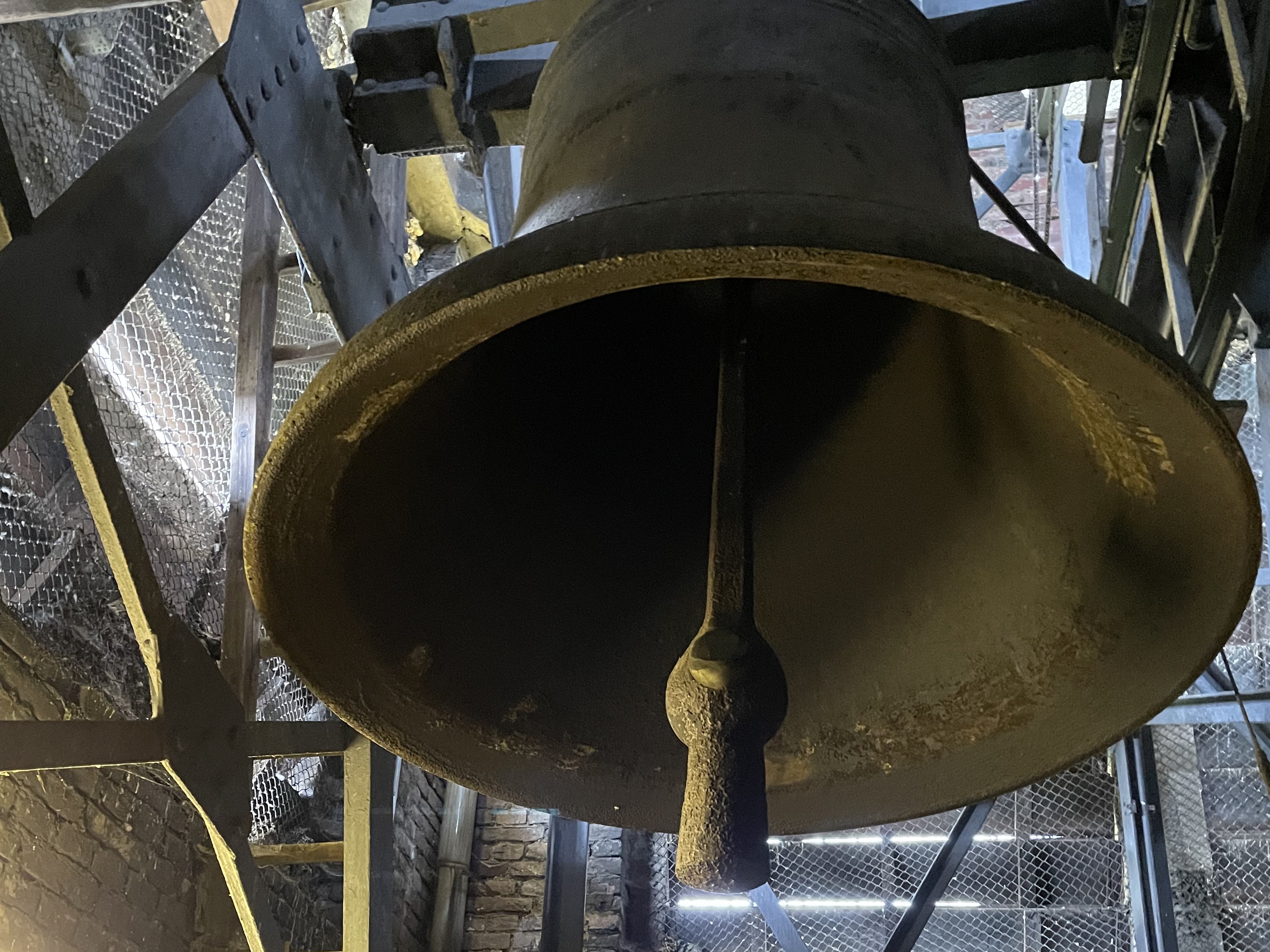 Glocken vor dem Ausbau