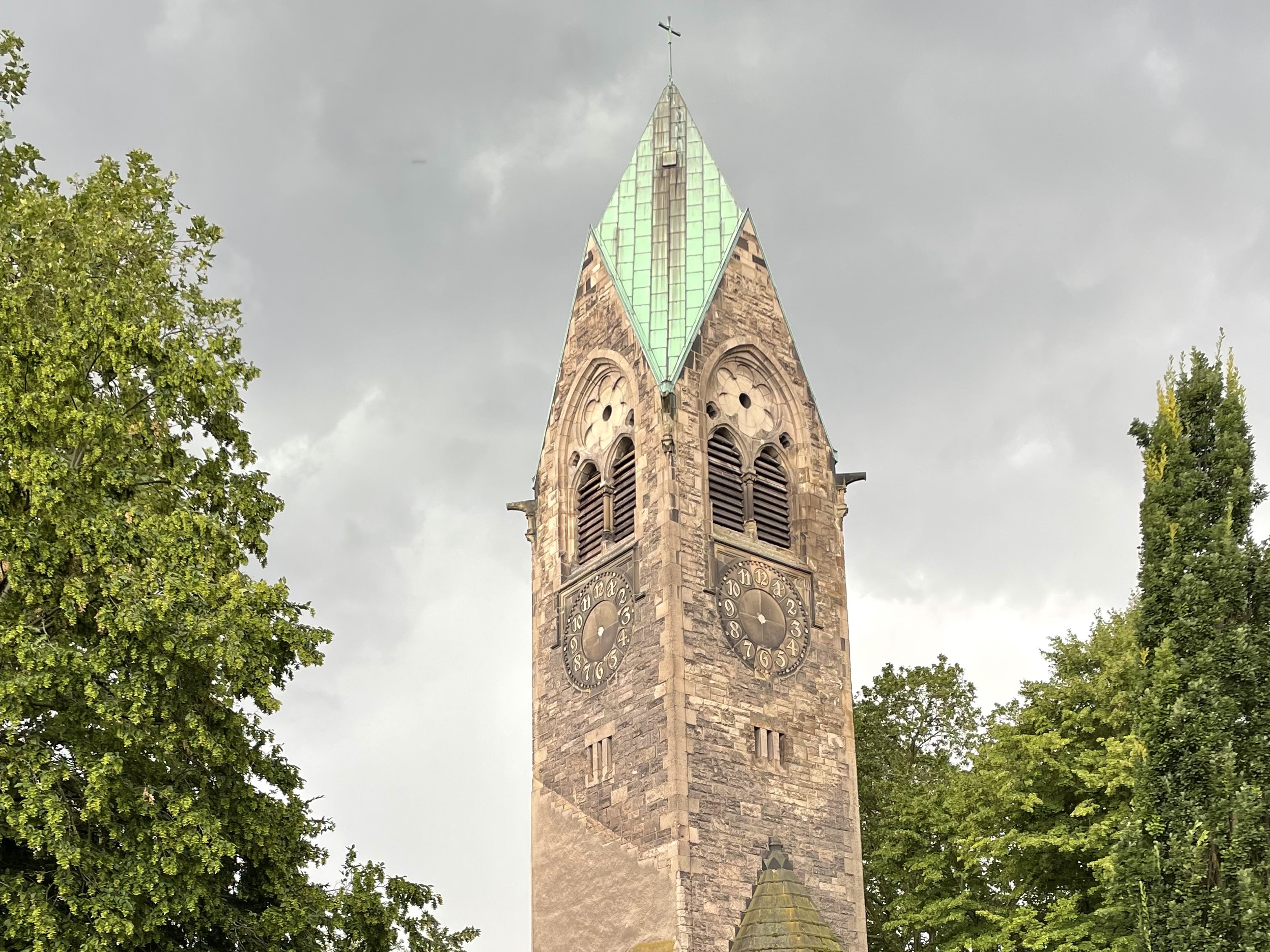 Der Luther Kirchturm, erbaut 1906