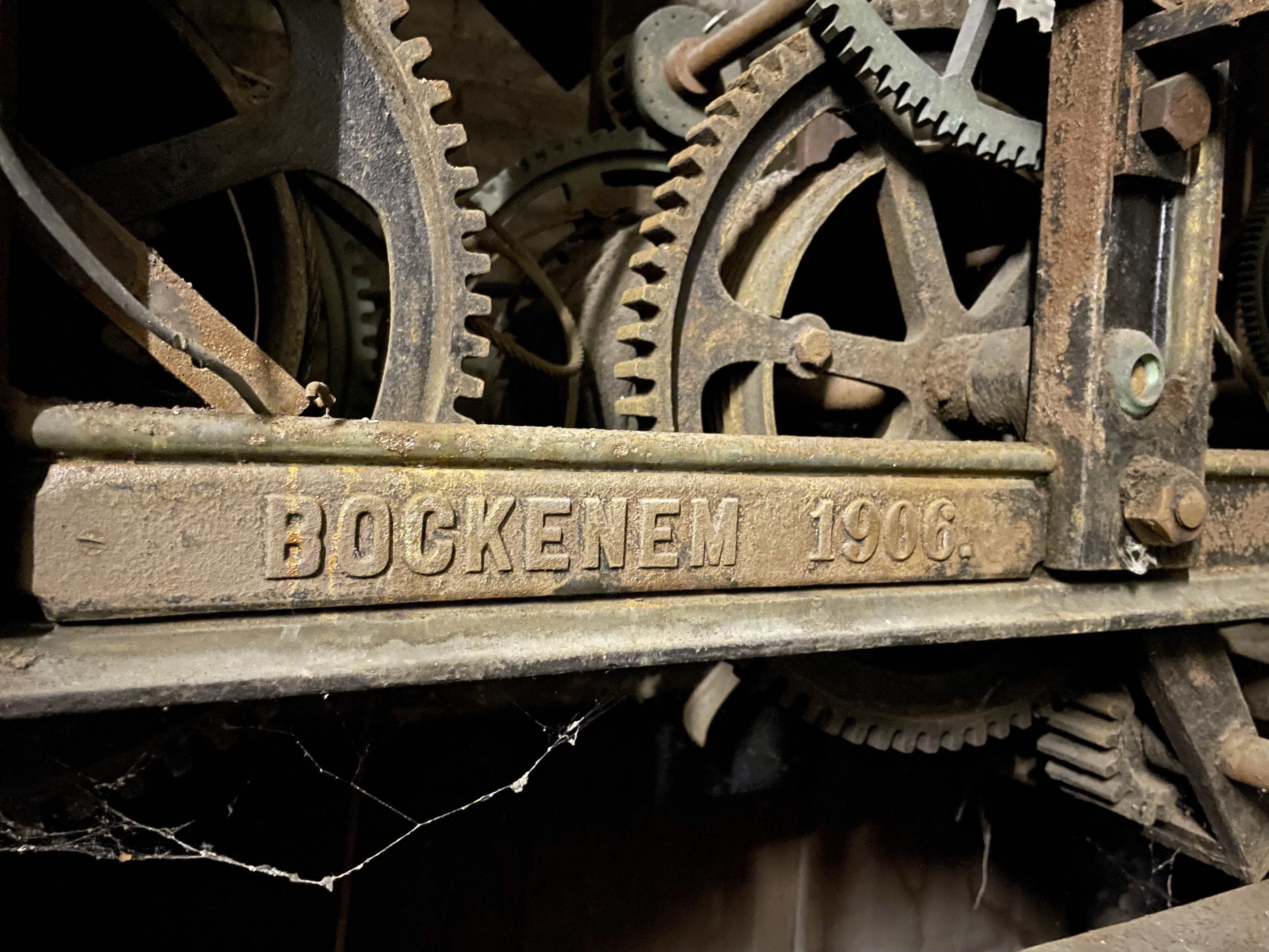 Turmuhrwerk Baujahr 1906